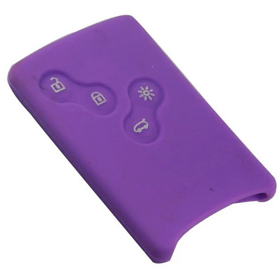 jingyuqin 4 nupuga autovõtme silikoonkatte kaitsehoidja Renault Clio Logan Megane 2 3 Koleos Scenic Card võtmehoidja ümbrisele