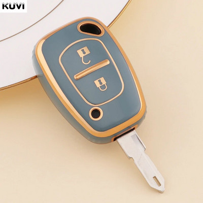 JAUNS TPU automašīnas tālvadības pults atslēgas korpusa vāciņš priekš Renault Movano Trafic Kangoo Vauxhall Opel Vivaro Protector Fob piederumi