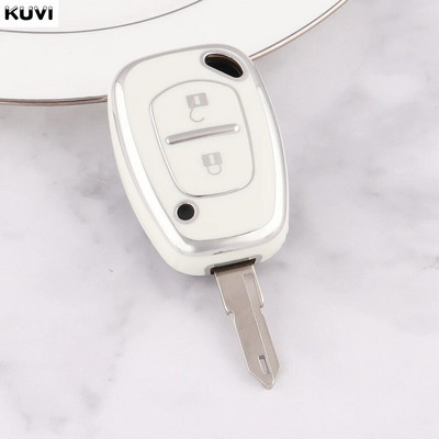 JAUNS TPU automašīnas tālvadības pults atslēgas korpusa vāciņš priekš Renault Movano Trafic Kangoo Vauxhall Opel Vivaro Protector Fob piederumi