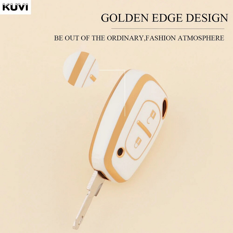 NOU TPU Carcasa pentru cheia de la distanță pentru Renault Movano Trafic Kangoo Vauxhall Opel Vivaro Accesorii de protecție Fob