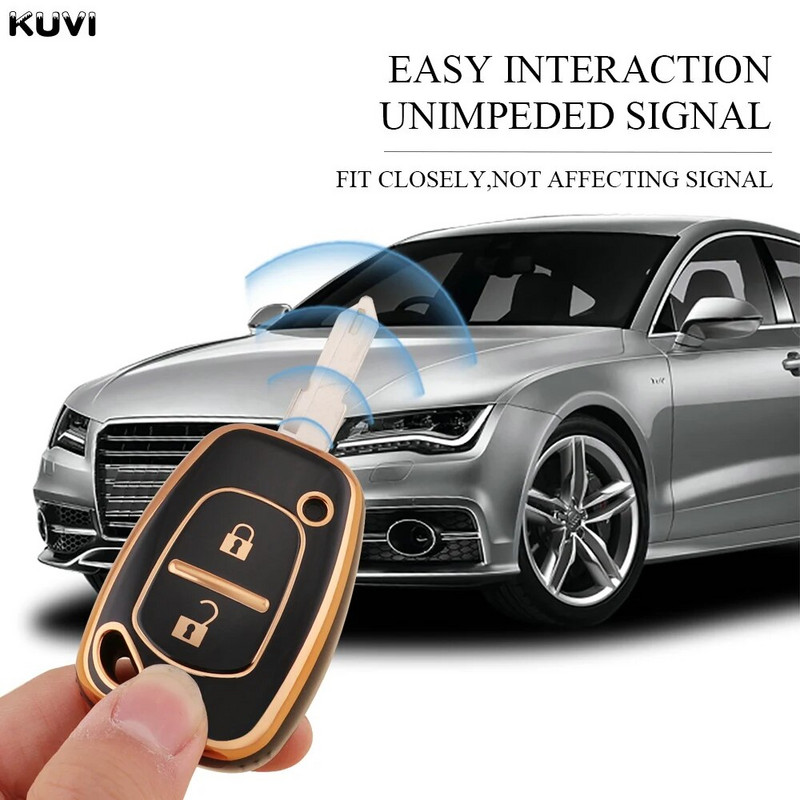 NOU TPU Carcasa pentru cheia de la distanță pentru Renault Movano Trafic Kangoo Vauxhall Opel Vivaro Accesorii de protecție Fob