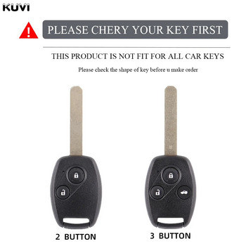 Fashion TPU Car Remote Car Remote Key Case Shell for Honda Accord Civic CRV CR-V Pilot Insight Ridgeline Protector Fob