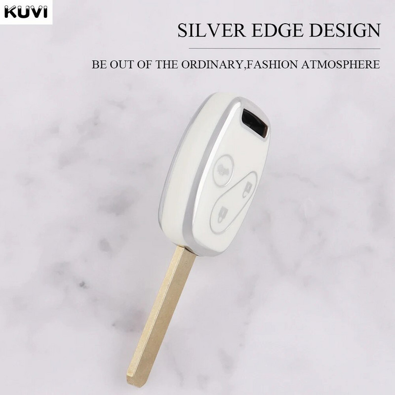 Modni TPU automobilski daljinski ključ, navlaka za Honda Accord Civic CRV CR-V Pilot Insight Ridgeline Protector Fob Dodaci