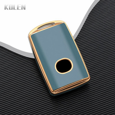 TPU калъф за ключове за кола Cover Shell Fob за Mazda 3 Alexa CX30 CX-30 CX-5 CX5 CX3 CX-3 CX8 CX-8 CX9 CX-9 Протектор Безключови аксесоари