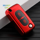 Peugeot 107 207 307 308 407 607 206 4007 3008 5008 Citroen C2 C3 C4 C5 C6 C8 2/3 pogas TPU automašīnas tālvadības atslēgas korpusa vāciņš
