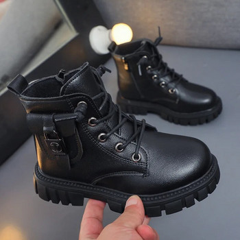 Baby Short Boot Girl Fashion Boot Κορεατική έκδοση Baby Boy Shoe Ευέλικτο παιδικό παπούτσι για κορίτσι Ботинки Для Девочки Bota Infantil Menina