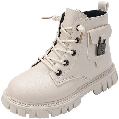 Baby Short Boot Girl Fashion Boot Κορεατική έκδοση Baby Boy Shoe Ευέλικτο παιδικό παπούτσι για κορίτσι Ботинки Для Девочки Bota Infantil Menina
