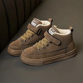 Παιδικά Snow Boots Αγόρια Αντιολισθητικά Αθλητικά Παπούτσια Χειμερινά ζεστά βελούδινα Παιδικά μποτάκια Martin Φοιτητικά παπούτσια Παιδικά παπούτσια πεζοπορίας