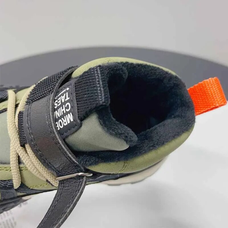 Laste tossud Sügistalv Poistele Spordijalatsid Tüdrukutele Palus kašmiir sooja voodriga vabaajajalatsid Studnet Kingad Teismeliste jooksujalatsid