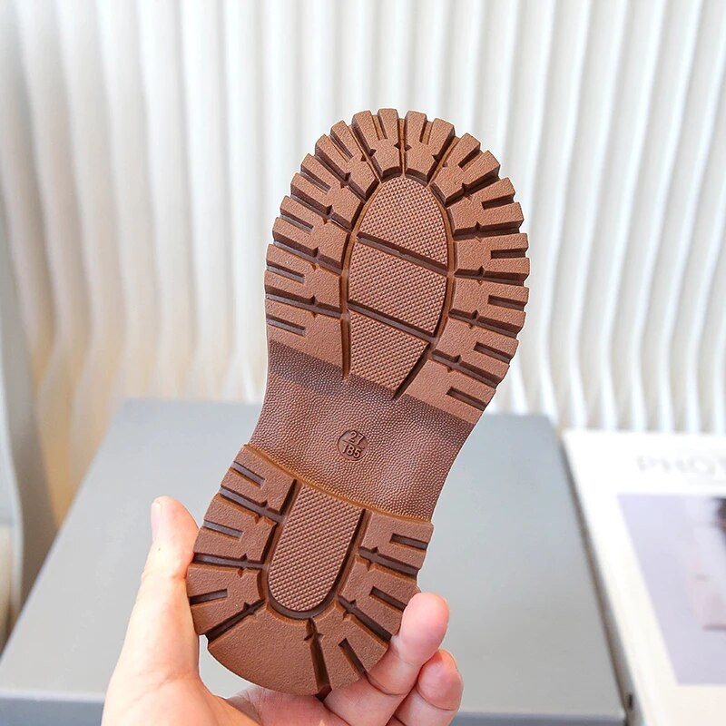 2023 Νέα χειμερινά παιδικά παπούτσια PU Δερμάτινα αδιάβροχα παλίρροια Παιδικά μποτάκια για το χιόνι Μάρκα κορίτσια αγόρια Μπότες από καουτσούκ Μόδα αθλητικά παπούτσια