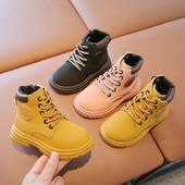 Αγόρια Martin Μπότες Φθινοπωρινά 1-5 ετών Αντιολισθητικά Παπούτσια Περπάτημα Μαλακή σόλα Ευέλικτη Παιδικά Παπούτσια Γυναικεία Μπότες