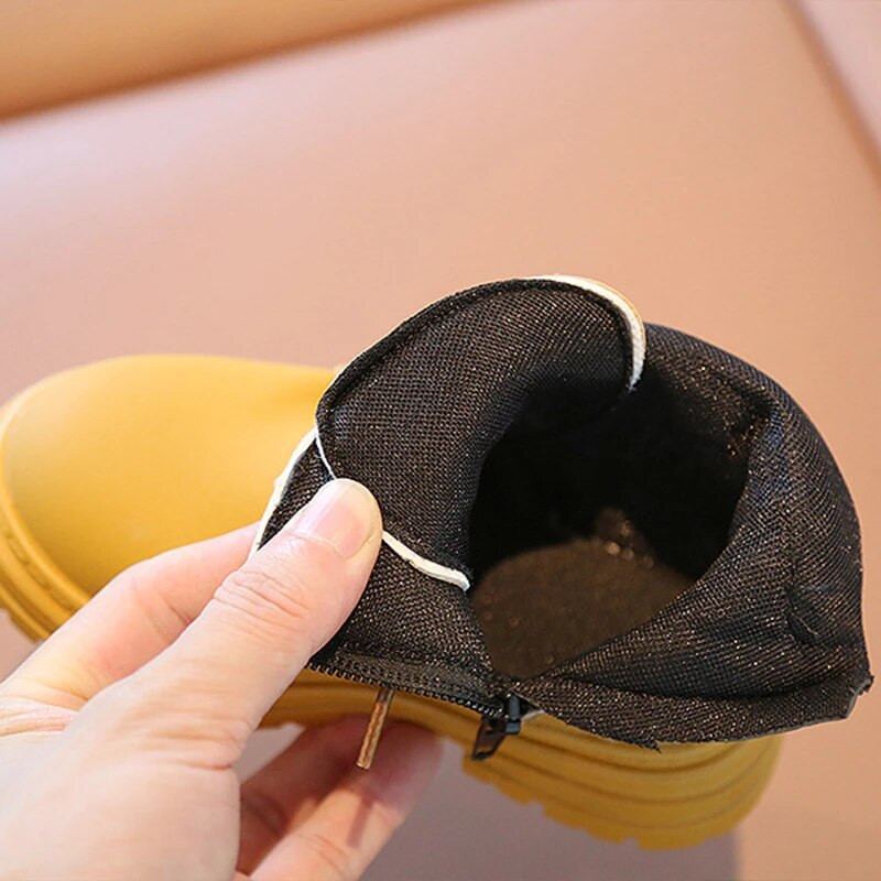 Αγόρια Martin Μπότες Φθινοπωρινά 1-5 ετών Αντιολισθητικά Παπούτσια Περπάτημα Μαλακή σόλα Ευέλικτη Παιδικά Παπούτσια Γυναικεία Μπότες