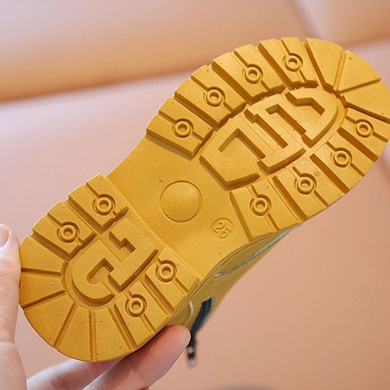 Αγόρια Martin Μπότες Φθινοπωρινά 1-5 ετών Αντιολισθητικά Παπούτσια Περπάτημα Μαλακή σόλα Ευέλικτη Παιδικά Παπούτσια Γυναικεία Μπότες