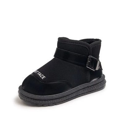 2023. aasta tüdrukute lumesaapad PU Mood puuvillased lastele Mitmekülgsed pehmed hingavad värvid Sobivad hingavad poiste lühikesed saapad libisemiskindlad