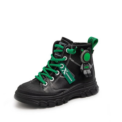 Visokokvalitetne dječje čizme s platformom, modni crtani dizajn, čizme za malu djevojčicu, udobne proljetne jesenske dječje cipele za dječake