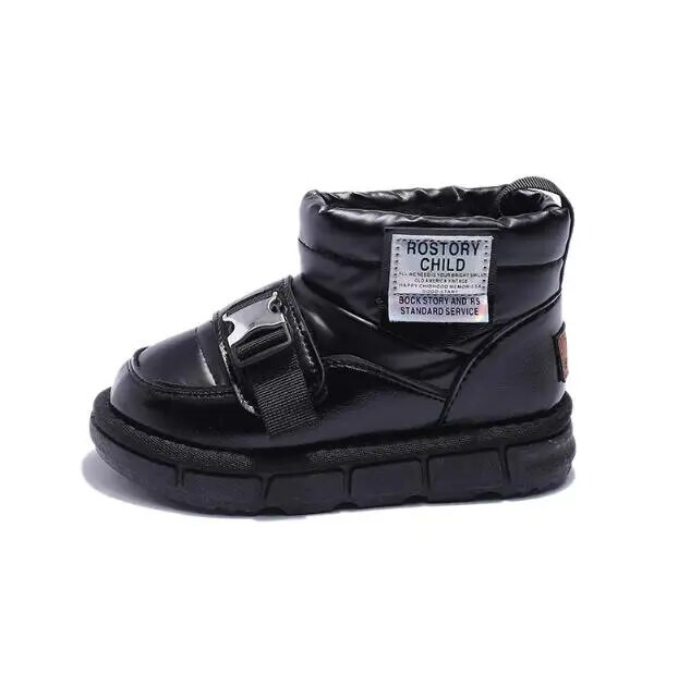 Korea stiilis lumesaapad lastele Paksud soojad talvejalatsid lastele Pehmed plüüsist puuvillased lumesaapad Poistele Tüdrukutele Moodsad saapad