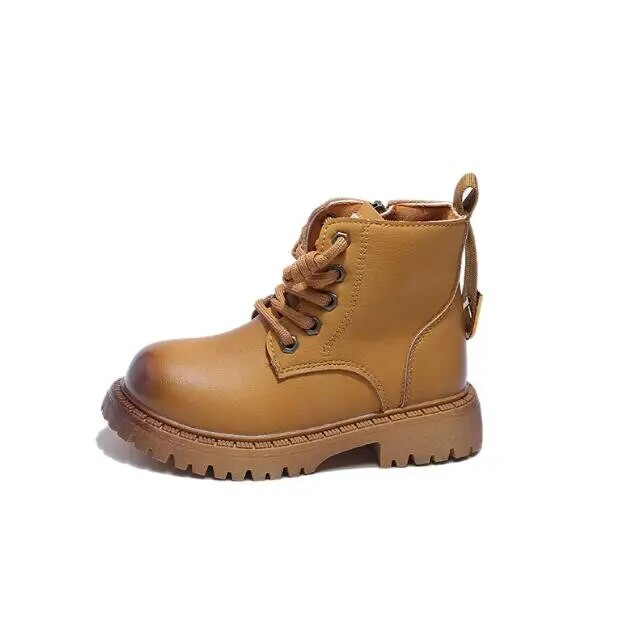 Mergaičių madingi batai 2023 m. Nauji juodi minkšti sniego batai neslystantys vaikiški odiniai šilti batai princesės vaikiški sportiniai batai berniukams sportbačiai