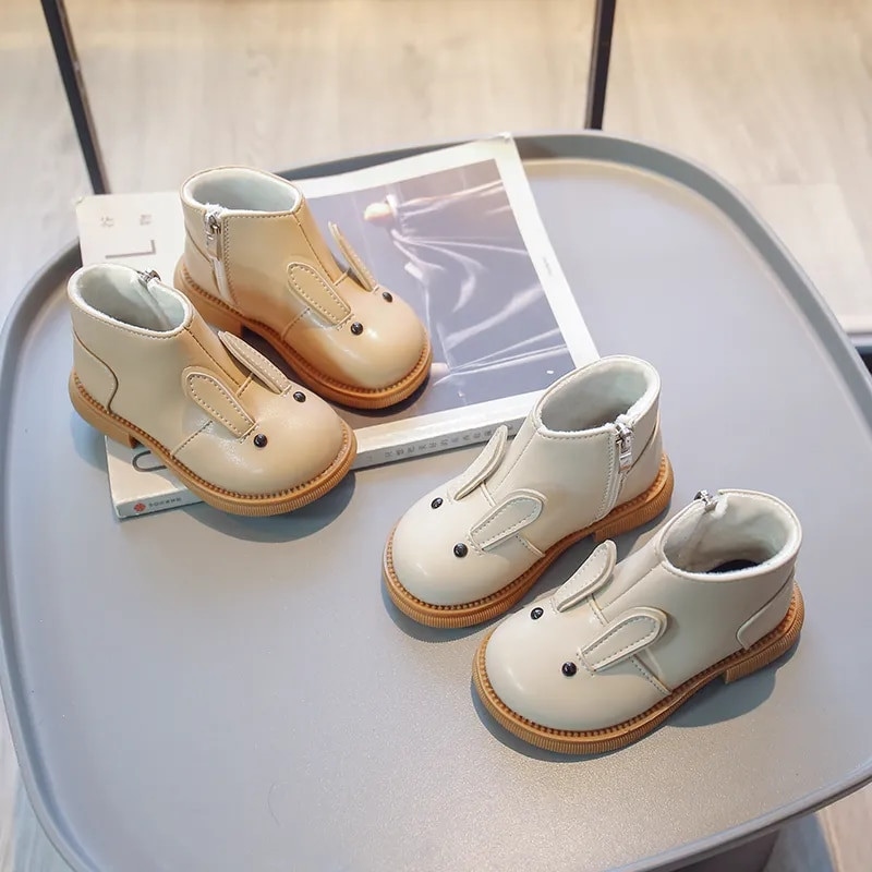 Lastesaapad Uued 2024. aasta talvised multifilmid Jänes Armsad laste lühikesed saapad Lapsed Armsad plüüsist soojad poolsaapad Poistele Tüdrukutele Väikelapse kingad