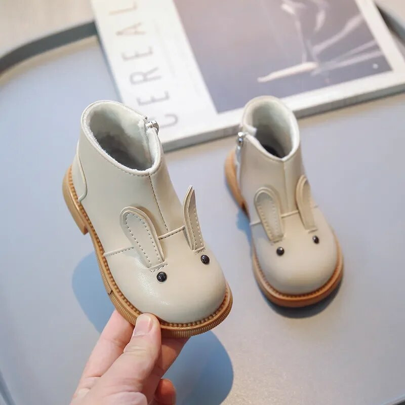 Lastesaapad Uued 2024. aasta talvised multifilmid Jänes Armsad laste lühikesed saapad Lapsed Armsad plüüsist soojad poolsaapad Poistele Tüdrukutele Väikelapse kingad