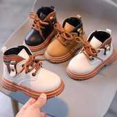 Cizme băieți Moda fete Copii Pantofi ocazional Pantofi de exterior pentru bebeluși Anti-alunecare Impermeabil încălțăminte pentru copii Pantofi Cizme goale contrastante