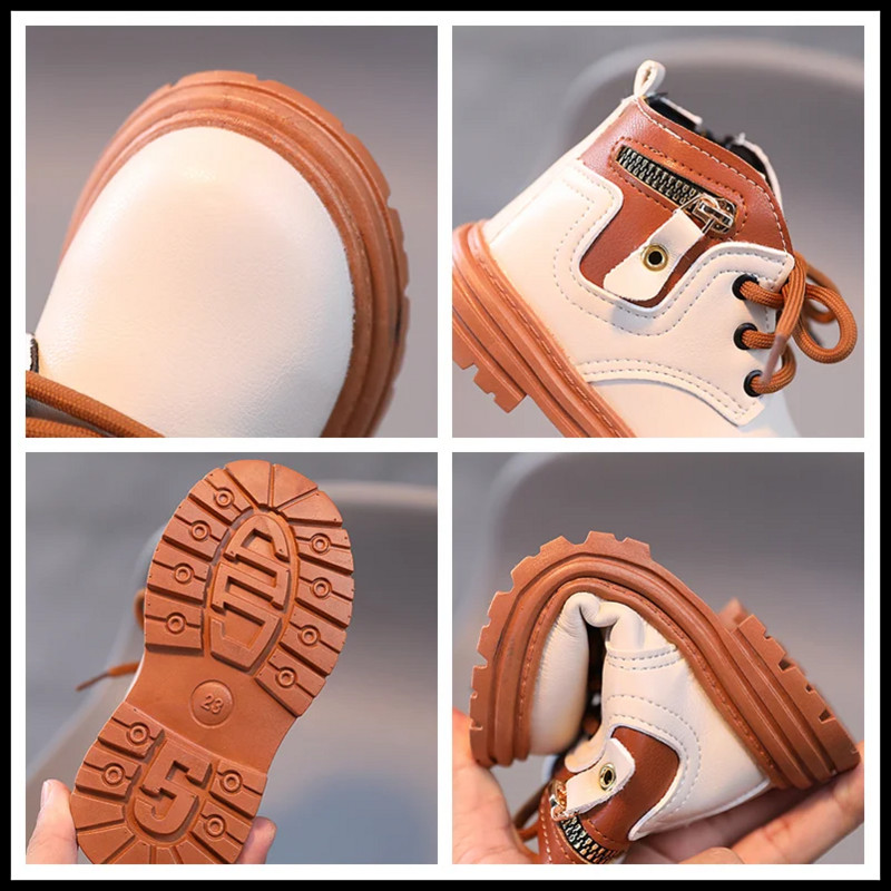 Poistele Saapad Tüdrukutele Mood Lapsed Vabaajajalatsid Õuekingad Beebi Libisemiskindlad Veekindlad Lastejalatsid Jalatsid Kontrastsed Alasti Saapad