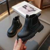 Lastele Tüdrukutele Saapad Roosa Beež Must Korea Stiilis Laste Mood vabaaja Lühikesed Saapad Lihtsad Ümara ninaga Mitmekülgsed Pehme Hingavad