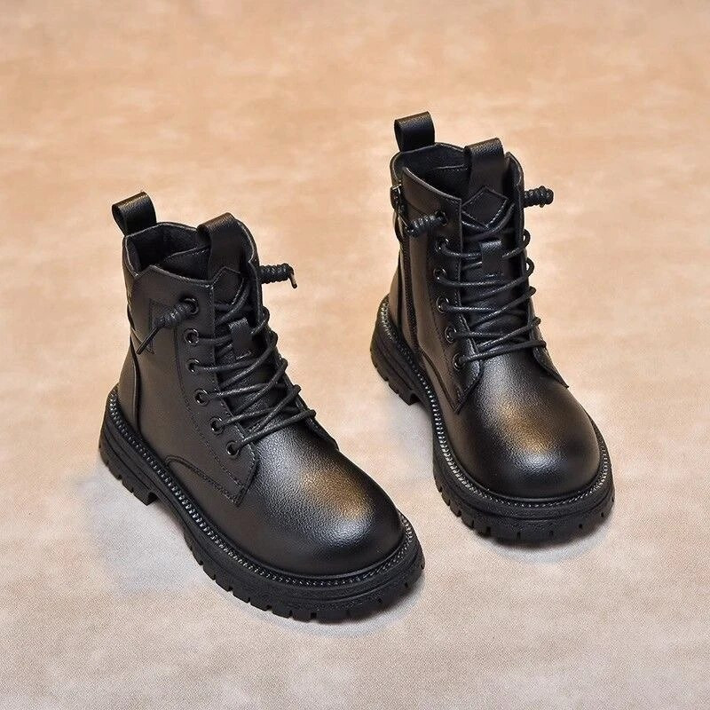 Mergaičių 2023 m. Korėjos rudens ir žiemos nauji berniukų maži geltoni trumpi batai, dideli berniukų tinkliniai raudoni ir madingi batai