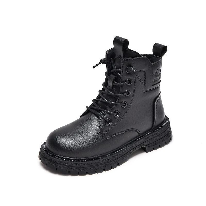 Mergaičių 2023 m. Korėjos rudens ir žiemos nauji berniukų maži geltoni trumpi batai, dideli berniukų tinkliniai raudoni ir madingi batai