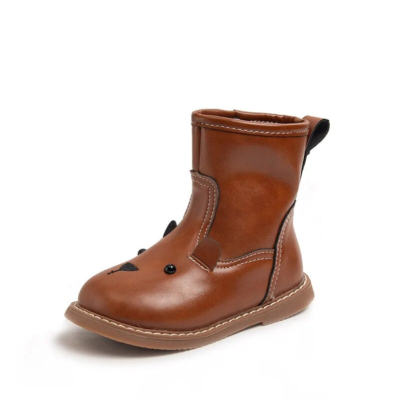 2024. aasta uued laste lühikesed saapad, soojad plüüssaapad Multikad Loomad Armsad poisid Tüdrukud Lihtsad libisemiskindlad Lastele mõeldud puuvillased saapad