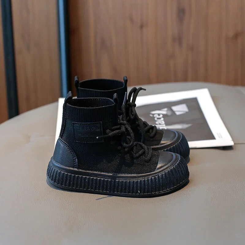 Sügistalvised lastesaapad Soojad poisid Väikelapsed Tüdrukutele Saapad Mood Clith Lastele Vabaajajalatsid poistele Tüdrukutele Saapad lastele