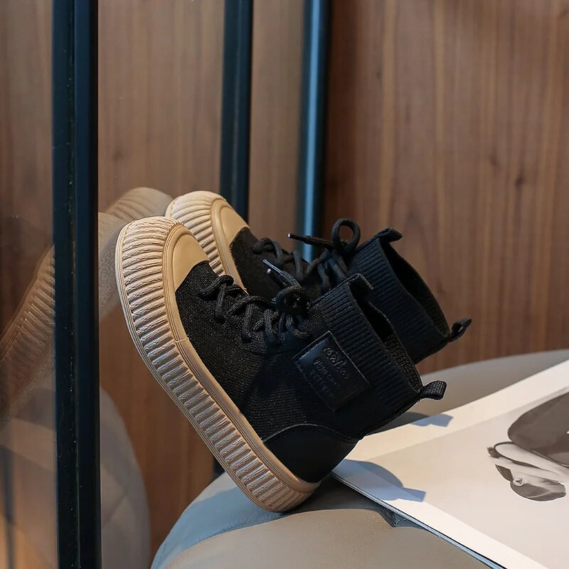 Sügistalvised lastesaapad Soojad poisid Väikelapsed Tüdrukutele Saapad Mood Clith Lastele Vabaajajalatsid poistele Tüdrukutele Saapad lastele