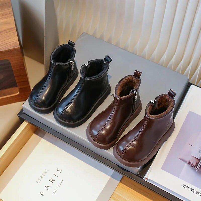 Vaikiški berniukų „Chelsea“ batai Universalūs, minkšti, kvėpuojantys, paprasti neslystantys vaikiški mergaičių trumpi batai, vežami kasdien, 2023 m. Nauja miela