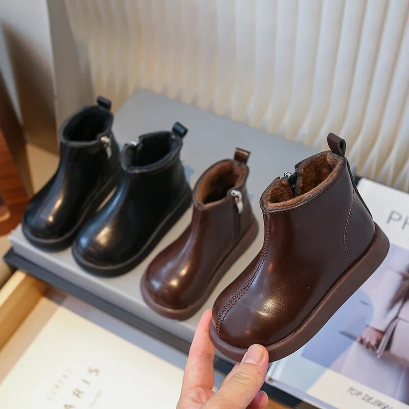 Vaikiški berniukų „Chelsea“ batai Universalūs, minkšti, kvėpuojantys, paprasti neslystantys vaikiški mergaičių trumpi batai, vežami kasdien, 2023 m. Nauja miela