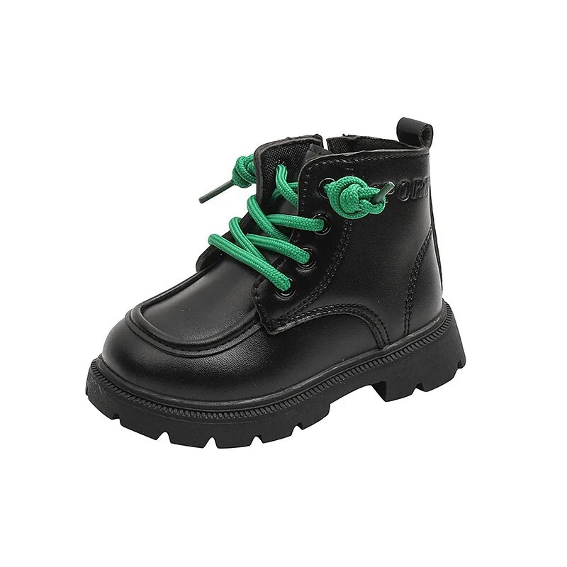 Žiemos vaikų mados Martin Batai Rudeniniai Vaikiški Vienviečiai Britų Stilius Tvarkingi Gražūs Morden berniukų batai mergaitėms