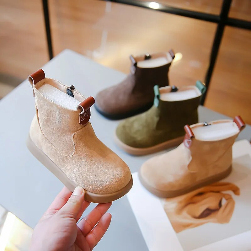 Berniukų „Chelsea“ batai Klasikiniai vėsūs pavasario rudens nauji mergaičių trumpi batai vaikiški batai vienspalviai madingi vaikiški unisex batai 2023 m.