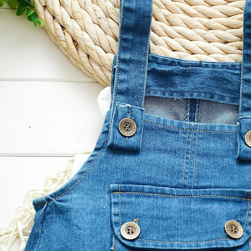 IENENS Vaikams Kūdikių megztiniai berniukams Džinsiniai Kombinezonai Džinsai Kombinezonai Mažiems kūdikiams berniukams Mergaičių žaidimo kostiumai Drabužiai Drabužiai Kelnės