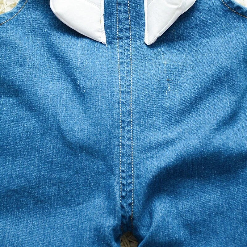 IENENS Vaikams Kūdikių megztiniai berniukams Džinsiniai Kombinezonai Džinsai Kombinezonai Mažiems kūdikiams berniukams Mergaičių žaidimo kostiumai Drabužiai Drabužiai Kelnės