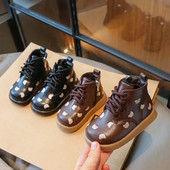 Tüdrukute saapad, uued 2024. aasta talvised plüüsist armsad karukesed, lastesaapad, poistele kingad, mood Multifilmid, pehmed soojad, libisemiskindlad lastesaapad, suurus 23-33