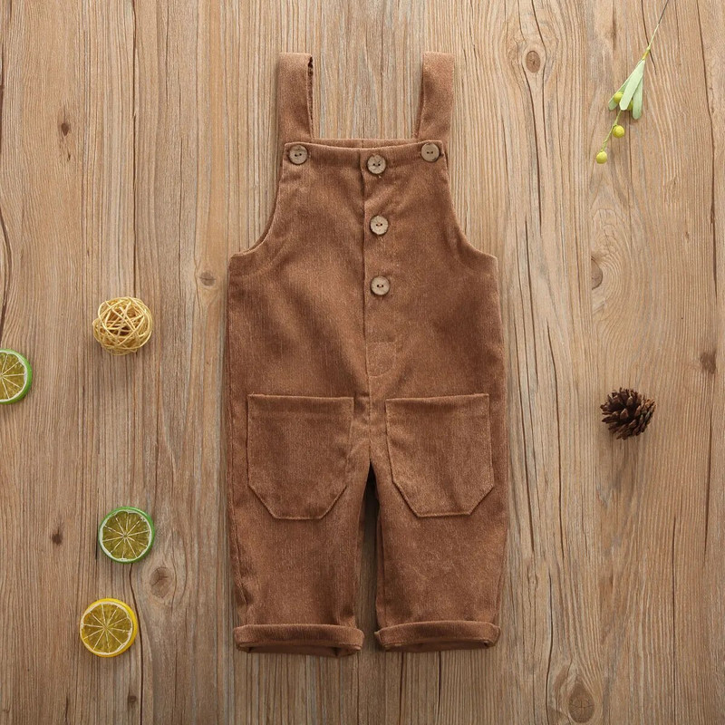 Ljetna odjeća za bebe 2020. Dječje dječaci Dječji kombinezoni Hlače na tregere Ležerne hlače od samta za bebe Jednobojna gornja odjeća 0-5T