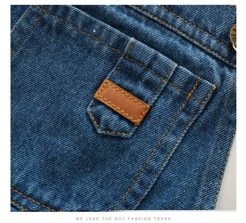 Chumhey 2-12T Vaikiški Kombinezonai Vasariniai berniukai Mergaičių Džinsiniai Šortai Džinsai Tollder Rompers Vaikiški Drabužiai Bebe Kombinezonas Vaikiški Drabužiai