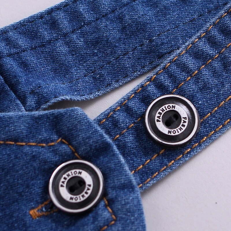 IEENS Παιδικά Βρεφικά Jumper Αγόρια Κορίτσια Dungarees Ρούχα Παντελόνι Τζιν Σορτς Τζιν Σορτς Σαλοπέτες Μικρή Βρεφική φόρμα Ρούχα Παντελόνια