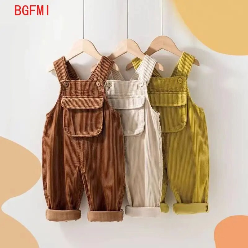 2023 m. pavasario berniukų kombinezonai su antkrūtiniu kelnaitės kūdikių kombinezonas vaikiški drabužiai, velvetiniai kelnaičiai, rudens mergaičių apranga