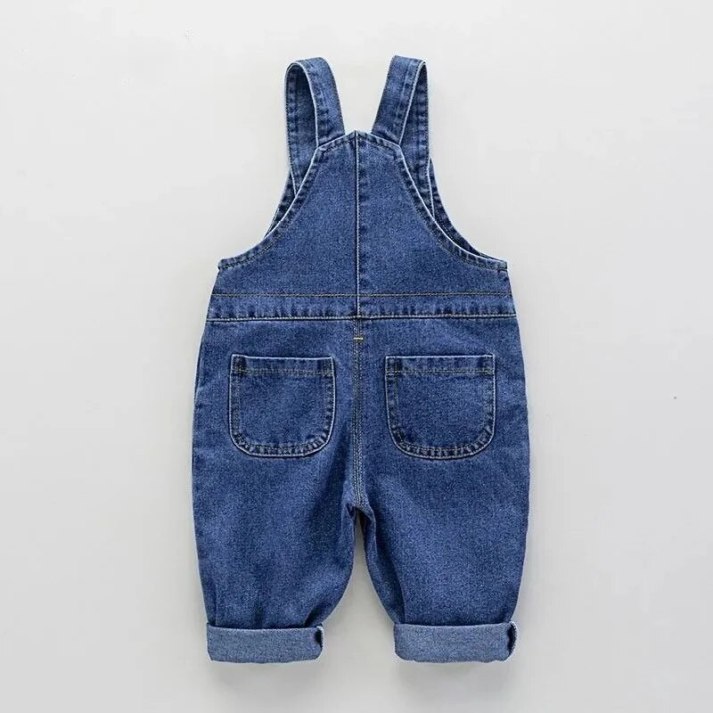 Kevad-sügis laste teksakombinesoonid poistele tüdrukutele vabaaja püksid puuvillased beebikombinesoonid 7 kuud kuni 5 aastat vana laste kombinesoon