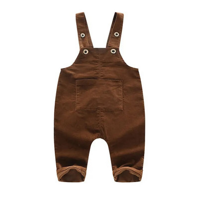 Ανοιξιάτικο φθινόπωρο Βρεφικά Παιδικά Παντελόνια Αγόρια Κοριτσίστικες Ολόσωμες Ολόσωμες φόρμες Βρεφικά Κοτλέ παντελόνια φιλικά προς το δέρμα καινούργια φόρμα με ανοιχτό καβάλο