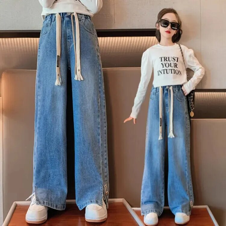 Pavasario sezonas, moteriškos, laisvalaikio kelnės, palaidos kelnės Madingi, madingi vaikiški drabužiai, medvilnė, minkšta korėjietiško stiliaus