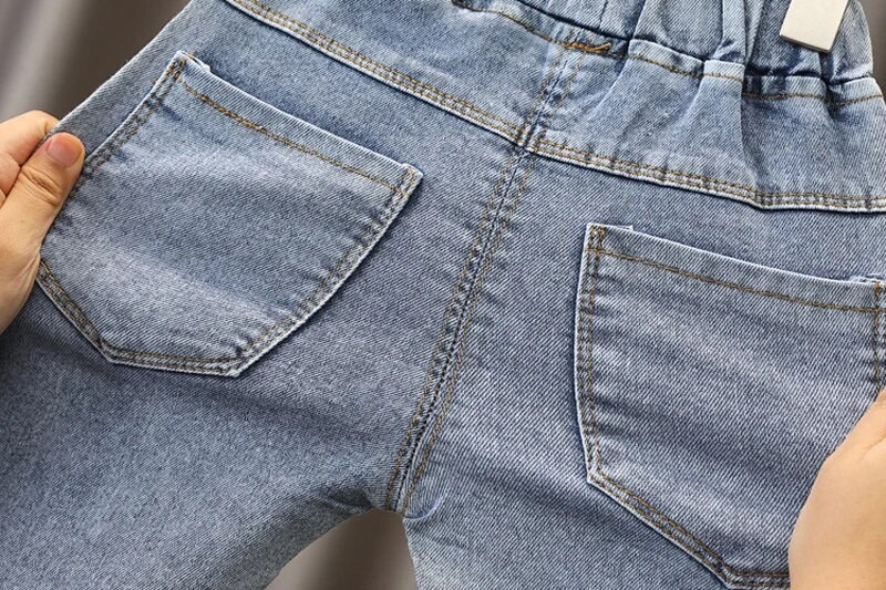 IEENS Παιδικά Βρεφικά Κορίτσια Casual Ρούχα Τζιν Παντελόνια Βρεφικά τζιν Ρούχα Παιδικά παντελόνια 1 2 3 4 5 6 7 ετών