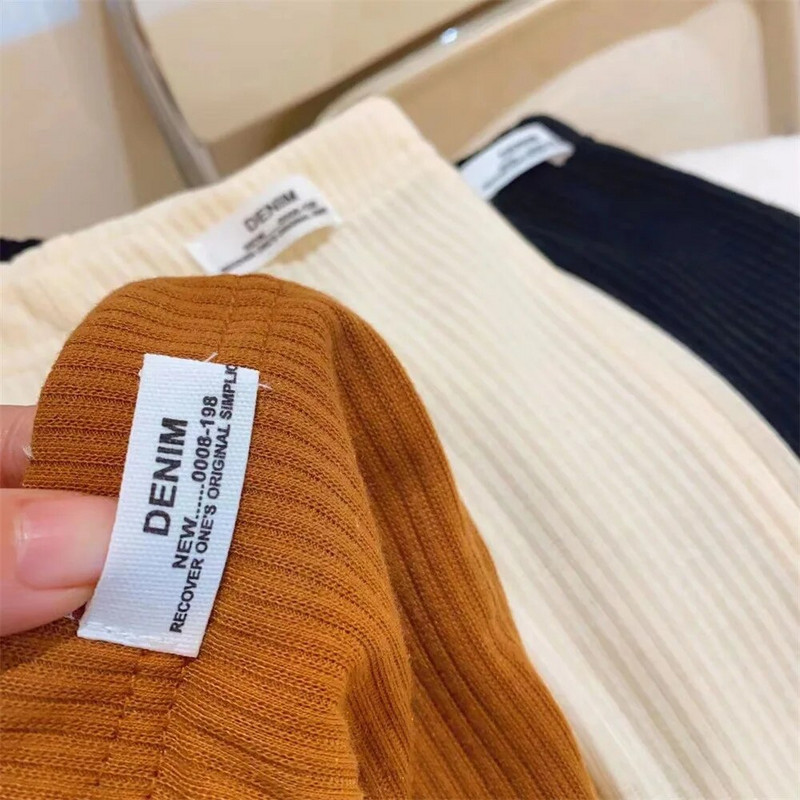 Tüdrukute laia säärega püksid 12M-7Y Beebi kevad-sügis puuvillane ühevärvilised retuusid Laste laia säärega püksid