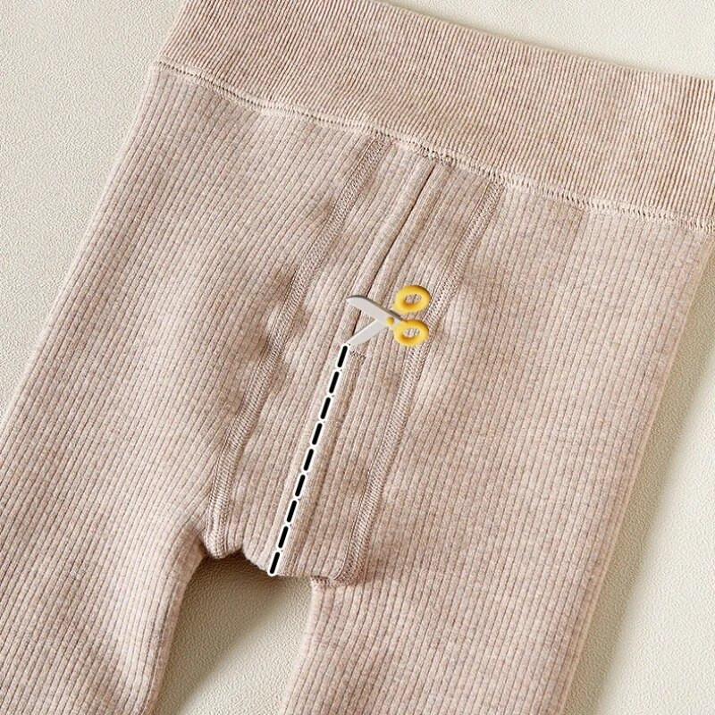 Rudens žiemos šiltos kūdikių kelnės, medvilnės, šiltos, vaikų antblauzdžiai, pėdkelnės vaikams, aksominės kelnės, vienspalvės kelnės