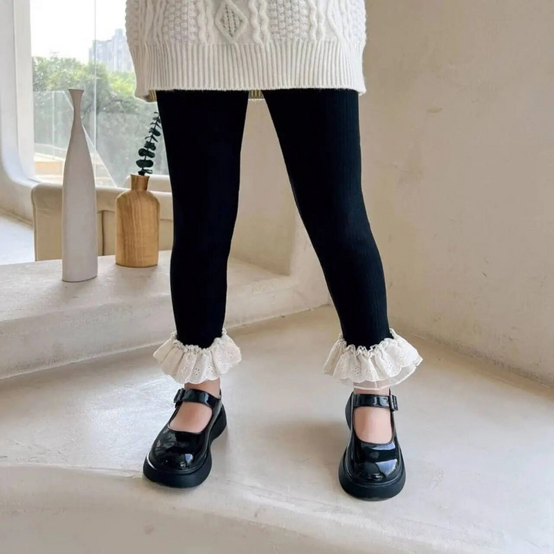 Tüdrukute säärised 12M-8Y Beebi Kevad Sügis Mood Pitspüksid Laste Välisrõivad Vabaaja püksid