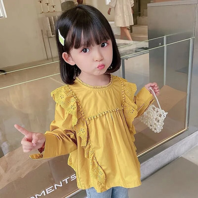 Dječji kombinezoni Traper hlače za djevojčice 2023. Novo proljeće i jesen Traperice za sve uzraste Dječje široke hlače s tregerima za malu djecu